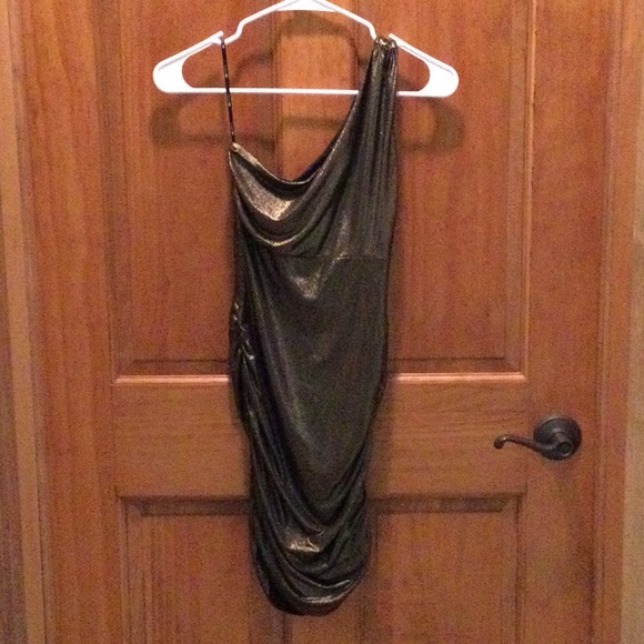 Beautiful gold forever 21 party dress size S - Picture 2 of 6